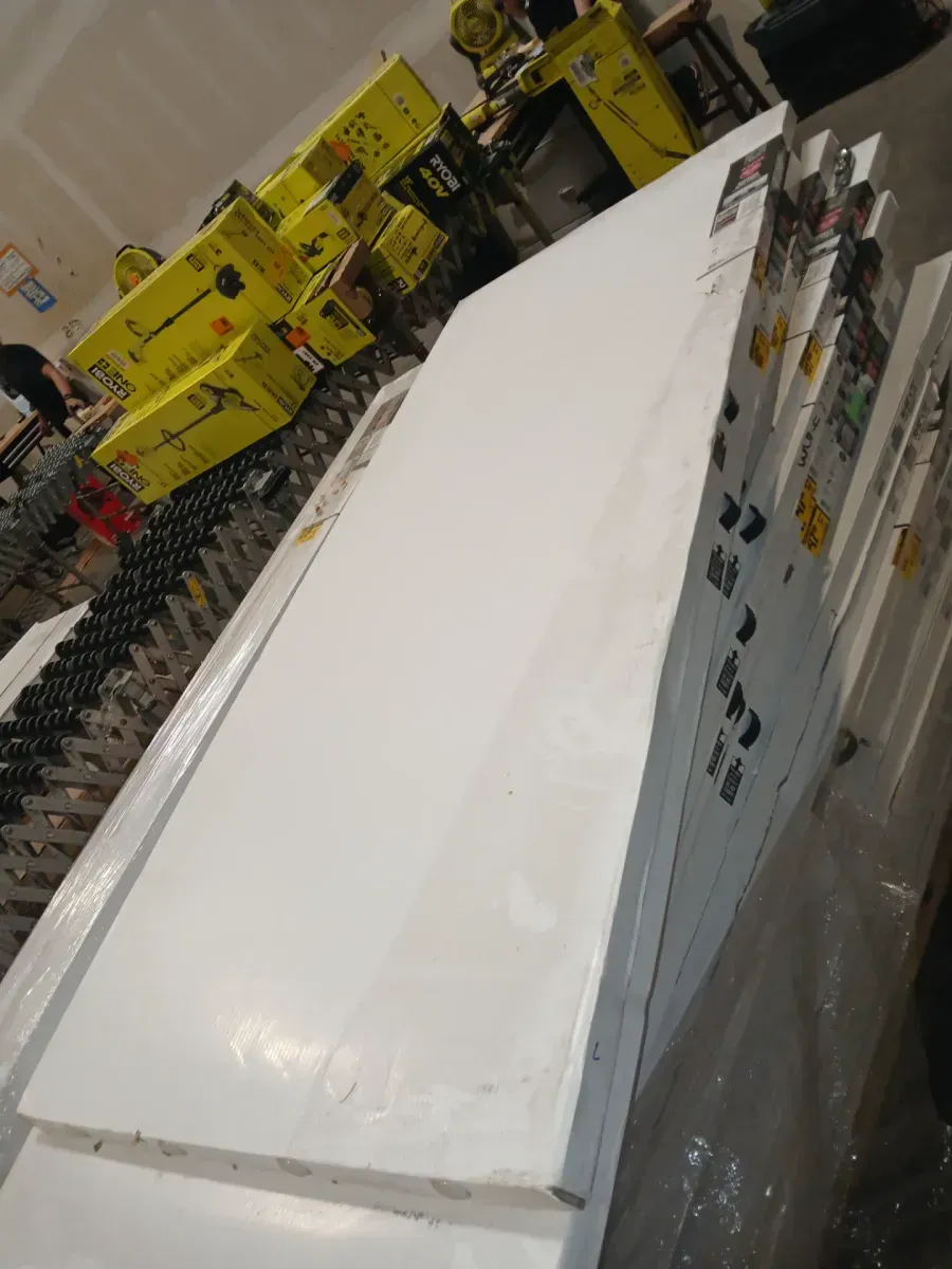 Delta Heavy Hinge 29.53 in. W x 72 in. H x 5/16 in. (8 mm) Pivot Shower Door Glass Panels in Clear Glass (For 48-50 in. Doors) - image 2