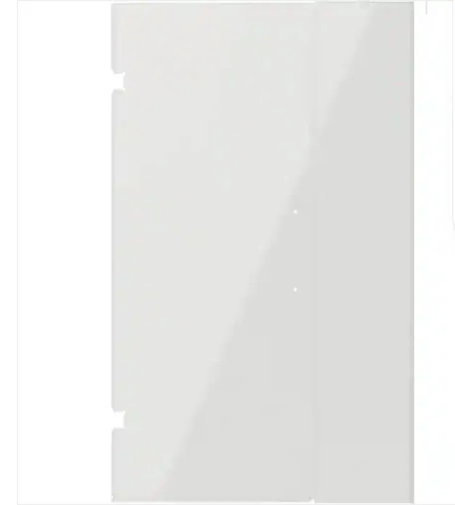 Delta Heavy Hinge 29.53 in. W x 72 in. H x 5/16 in. (8 mm) Pivot Shower Door Glass Panels in Clear Glass (For 46-48 in. Doors) - image 1