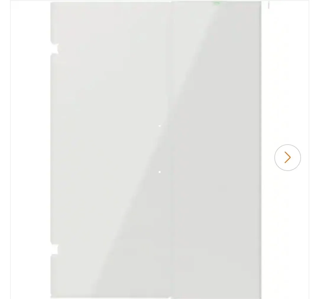 Delta Heavy Hinge 29.53 in. W x 72 in. H x 5/16 in. (8 mm) Pivot Shower Door Glass Panels in Clear Glass (For 54-56 in. Doors) - image 1