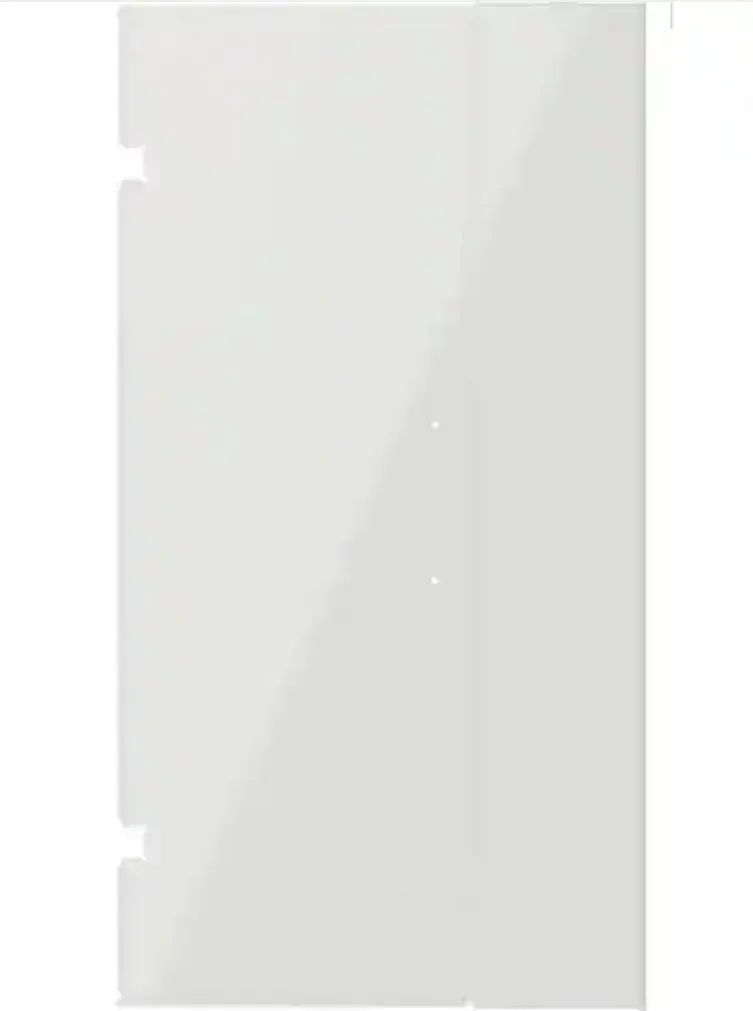 Delta Heavy Hinge 26.57 in. W x 72 in. H x 5/16 in. (8 mm) Pivot Shower Door Glass Panels in Clear Glass (For 40-42 in. Doors) - image 1