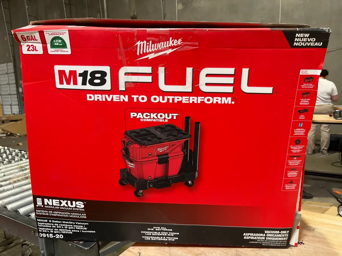M18 FUEL NEXUS 6 Gallon Wet/Dry Vacuum with PACKOUT Compatibility - image 3