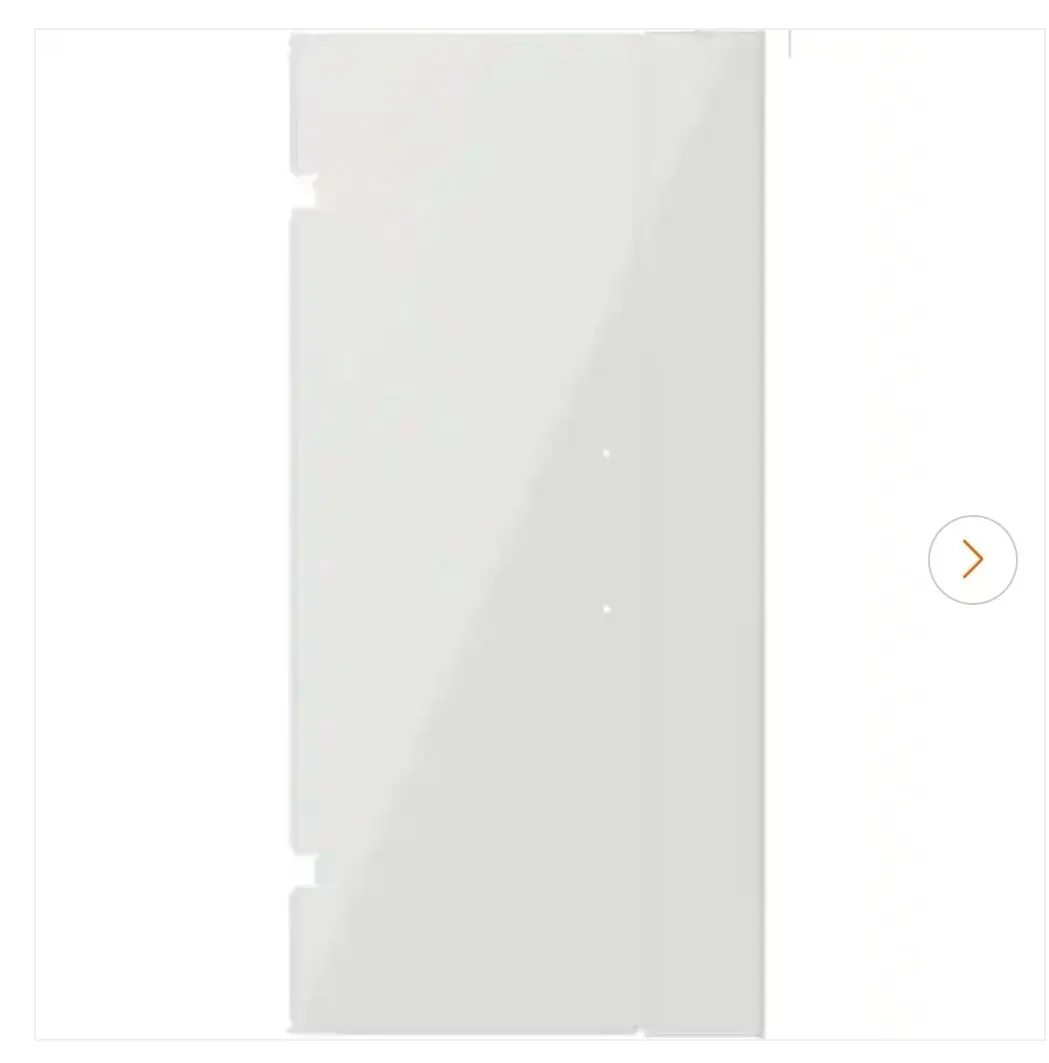 Delta Heavy Hinge 26.57 in. W x 72 in. H x 5/16 in. (8 mm) Pivot Shower Door Glass Panels in Clear Glass (For 36-38 in. Doors) - image 1