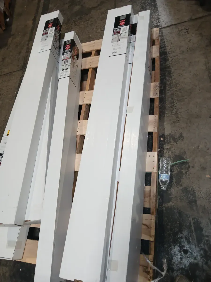 Delta Bridger Heavy Hinge 9.84 in. W x 3 in. D Frameless Pivot Shower/Tub Hardware Assembly Kit, Nickel (For 36-60 in. Doors) - image 2