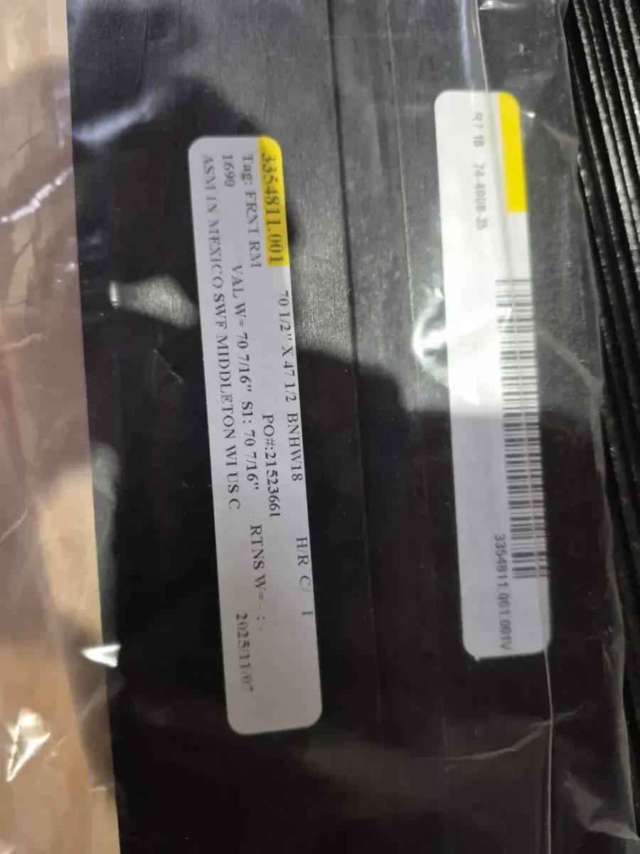  Blinds Avenue black  Cordless Top-Down/Bottom-Up Light Filtering Fabric Cellular Shade w 70  7/16  S1 70 7/16   70 1/2" x 47 1/2"  - image 2