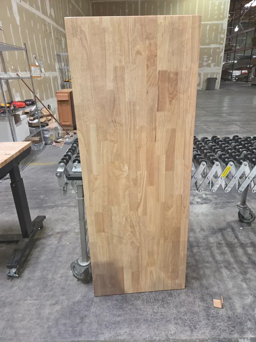 62in. W x 24in. D x 1.25 in. H Solid Wood Work Surface for Heavy Duty Welded Steel Garage Storage System - image 2