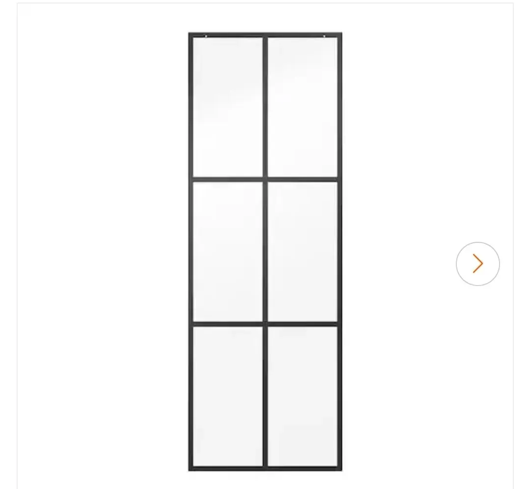 23.53 in. W x 67.75 in. H Sliding Frameless Shower Door Glass Panel in Clear Glass - image 1
