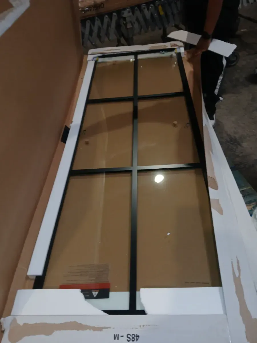 23.53 in. W x 67.75 in. H Sliding Frameless Shower Door Glass Panel in Clear Glass - image 4