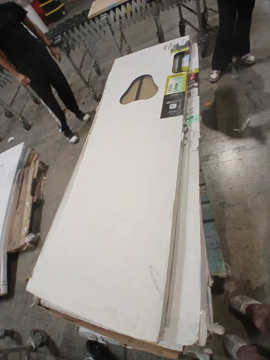 23.53 in. W x 67.75 in. H Sliding Frameless Shower Door Glass Panel in Clear Glass - image 2