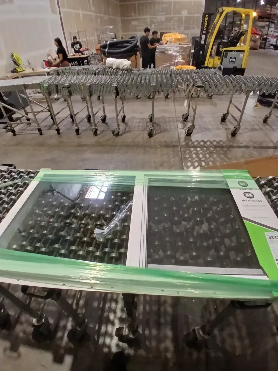 48 in. x 24 in. White Left-Hand Double-Pane Insulated Glass Vinyl Sliding Window with Screen - image 3