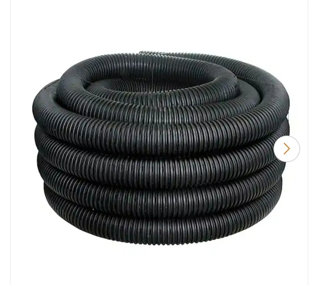 4 in. x 100 ft. Singlewall Perforated Drain Pipe - image 1