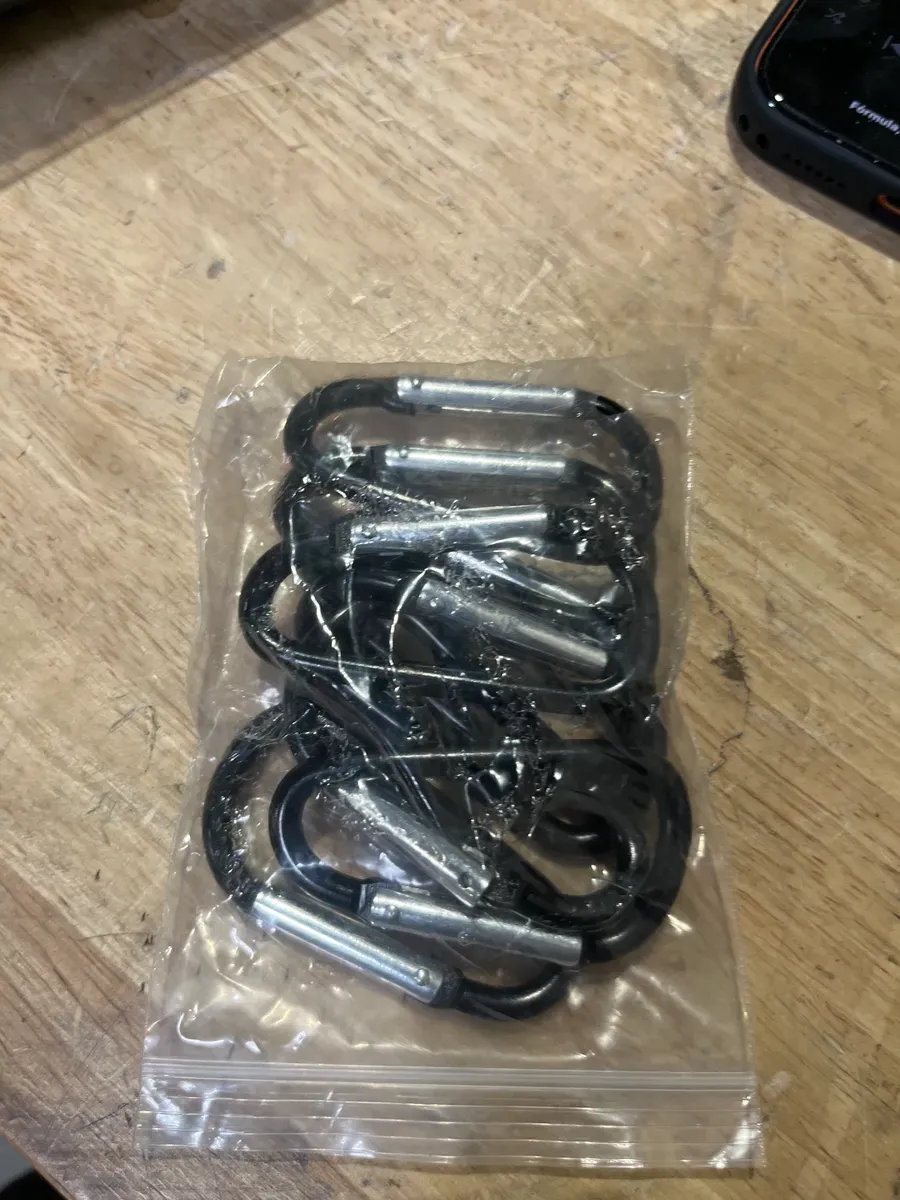 AUTOWN Cargo Net for Pickup Truck Bed - Stretchable 4'x4' to 7'x7', High Elastic Fine Mesh 1''x1'' with 8 Metal Carabiners - Ideal for ATV, SUV, UTV, Truck and Boat Use (Single Layer) - image 1