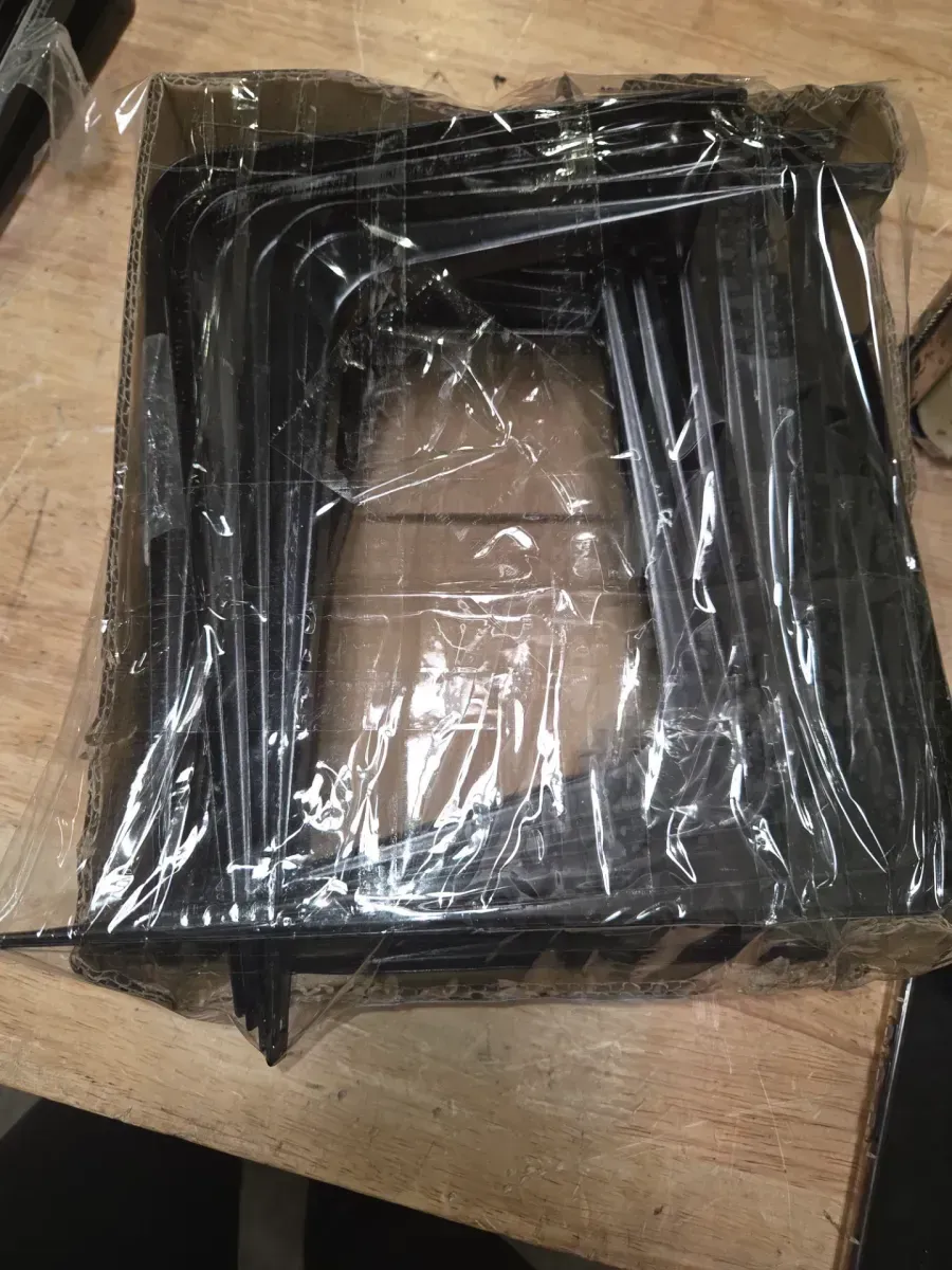 *** pack of 20 ***8 in. x 10 in. Black Steel Shelf Bracket - image 4