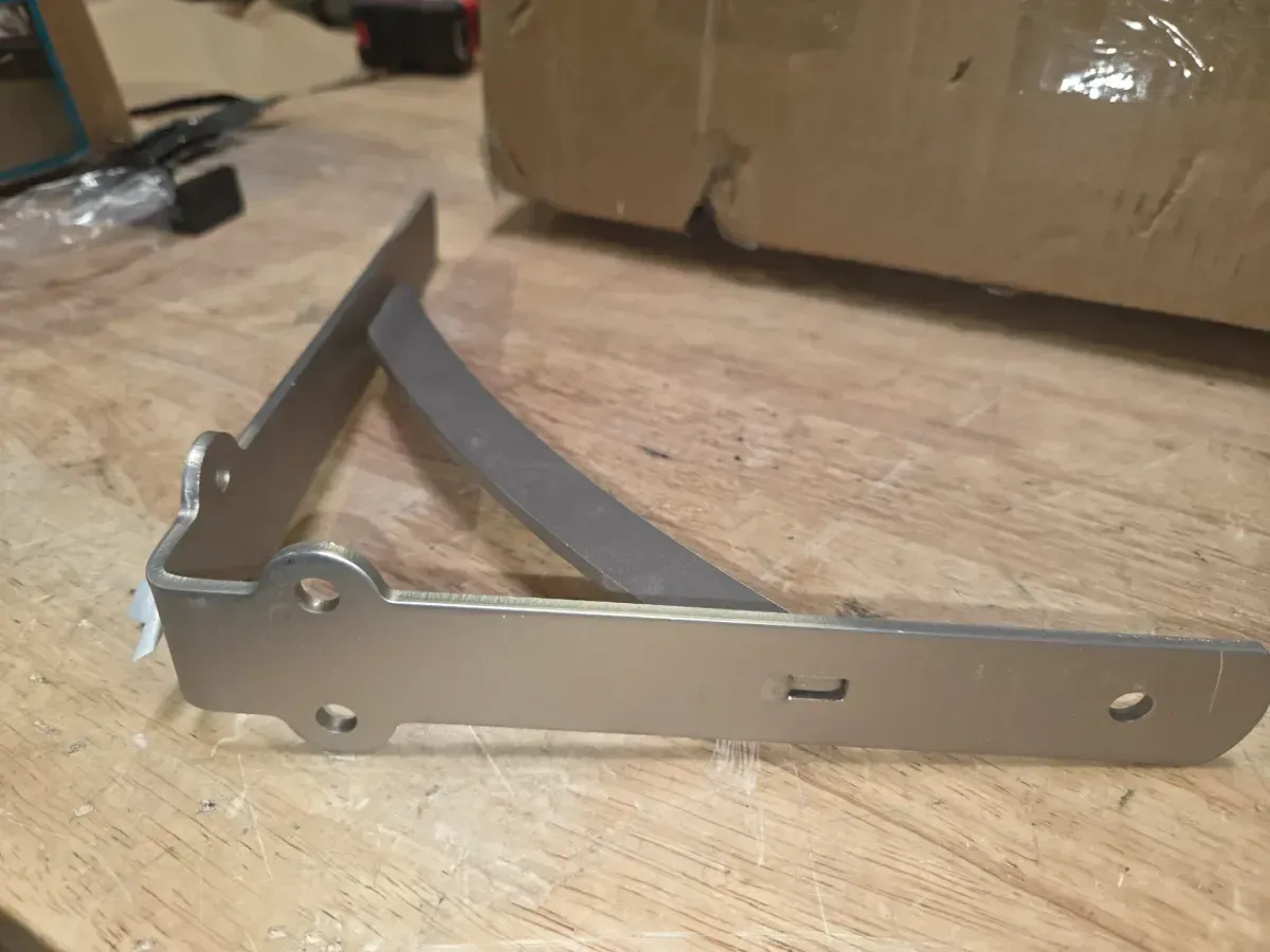 *** pack of 16***10 in. x 8 in. Satin Nickel Heavy-Duty Shelf Bracket - image 3