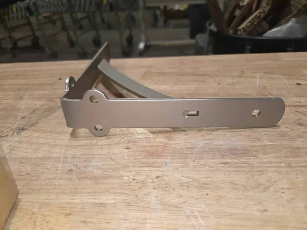 *** pack of 16***10 in. x 8 in. Satin Nickel Heavy-Duty Shelf Bracket - image 4