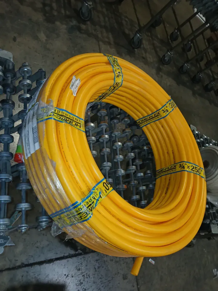 *** Pack of 5 *** HOME-FLEX 3/4 in. IPS x 250 ft. DR 11 Underground Yellow Polyethylene Gas Pipe - image 5