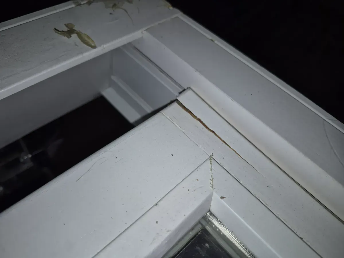 35 in. x 59 in. V-2500 Series White Vinyl single  Window with Fiberglass Mesh Screen - image 3