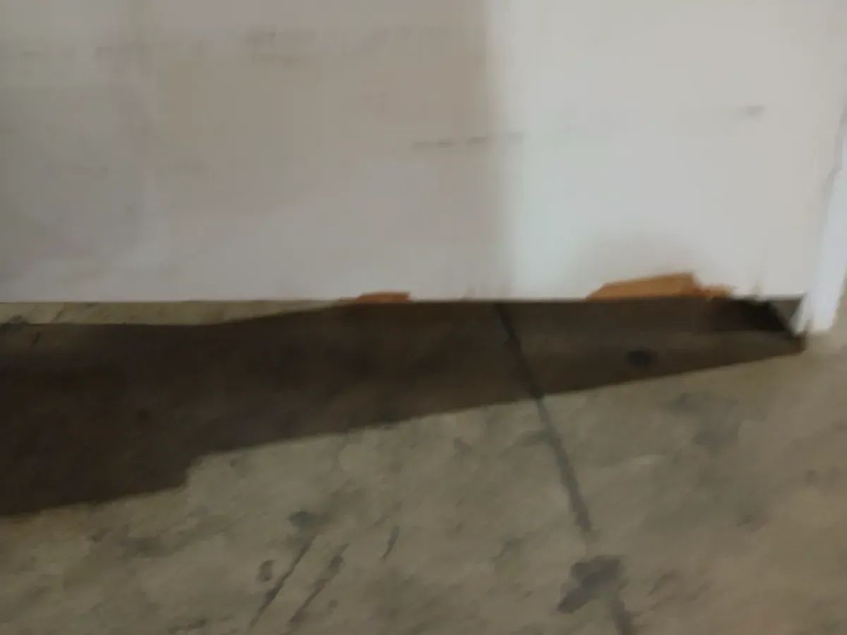 **has minor dents snd scratches **036 in. x 80 in. No Panel Left-Handed Primed Composite Hollow Core Single Prehung Interior Door 4-9/16 in. Flat Jamb - image 4