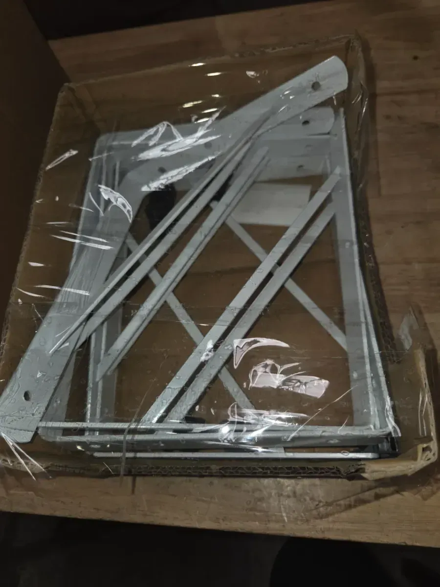 *** pack of 20 ***10 in. x 8 in. White Medium Duty Shelf Bracket - image 5