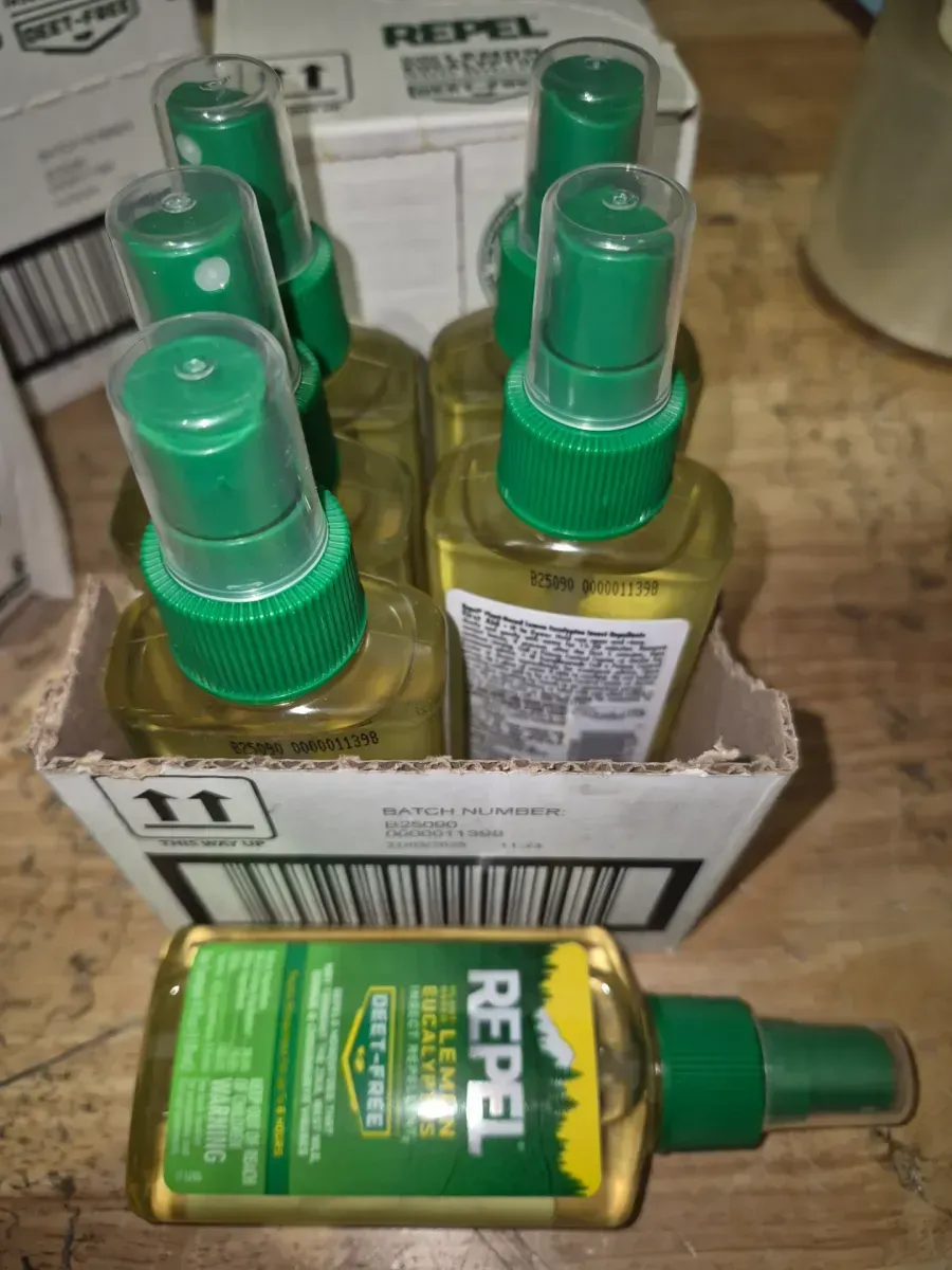 *** pack of 6 *** 4 oz. Plant-Based Mosquito and Insect Repellent DEET-Free Pump Spray Lemon Eucalyptus Scent - image 3
