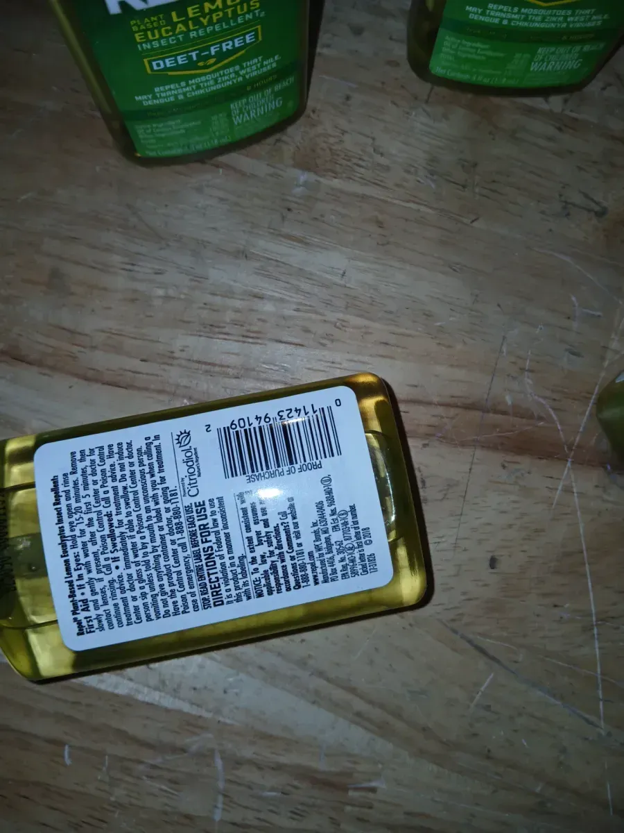 *** pack of 6 *** 4 oz. Plant-Based Mosquito and Insect Repellent DEET-Free Pump Spray Lemon Eucalyptus Scent - image 2