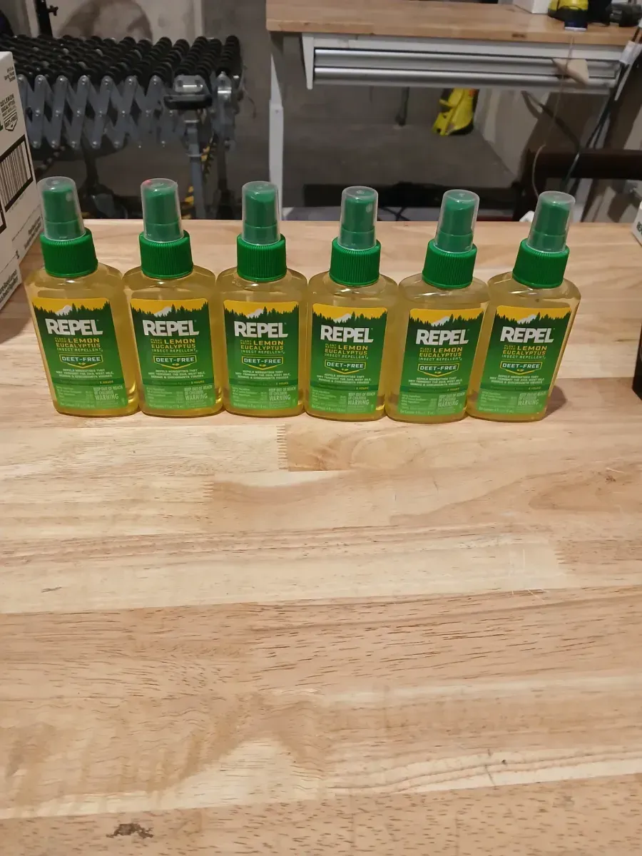 *** pack of 6 *** 4 oz. Plant-Based Mosquito and Insect Repellent DEET-Free Pump Spray Lemon Eucalyptus Scent - image 4