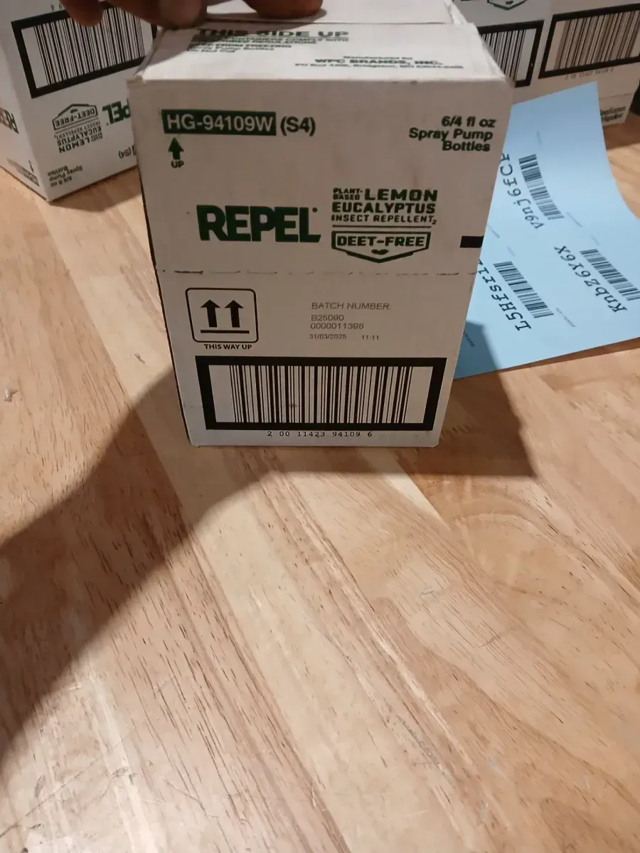 *** pack of 6 *** 4 oz. Plant-Based Mosquito and Insect Repellent DEET-Free Pump Spray Lemon Eucalyptus Scent - image 2