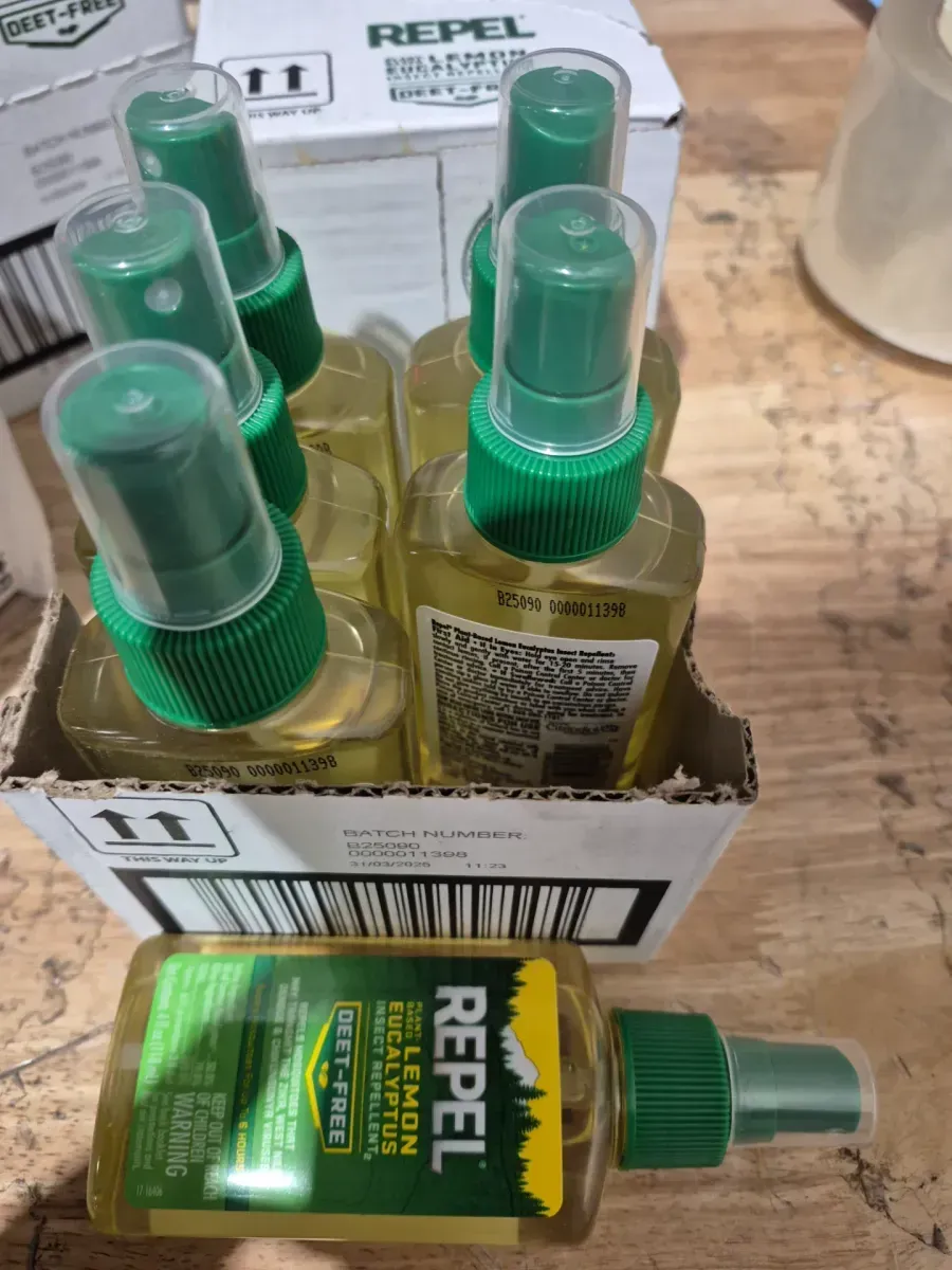 *** pack of 6 *** 4 oz. Plant-Based Mosquito and Insect Repellent DEET-Free Pump Spray Lemon Eucalyptus Scent - image 4