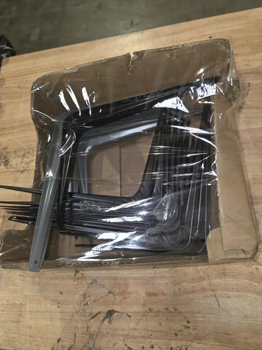 *** pack of 20 ***8 in. x 10 in. Black Steel Shelf Bracket - image 5
