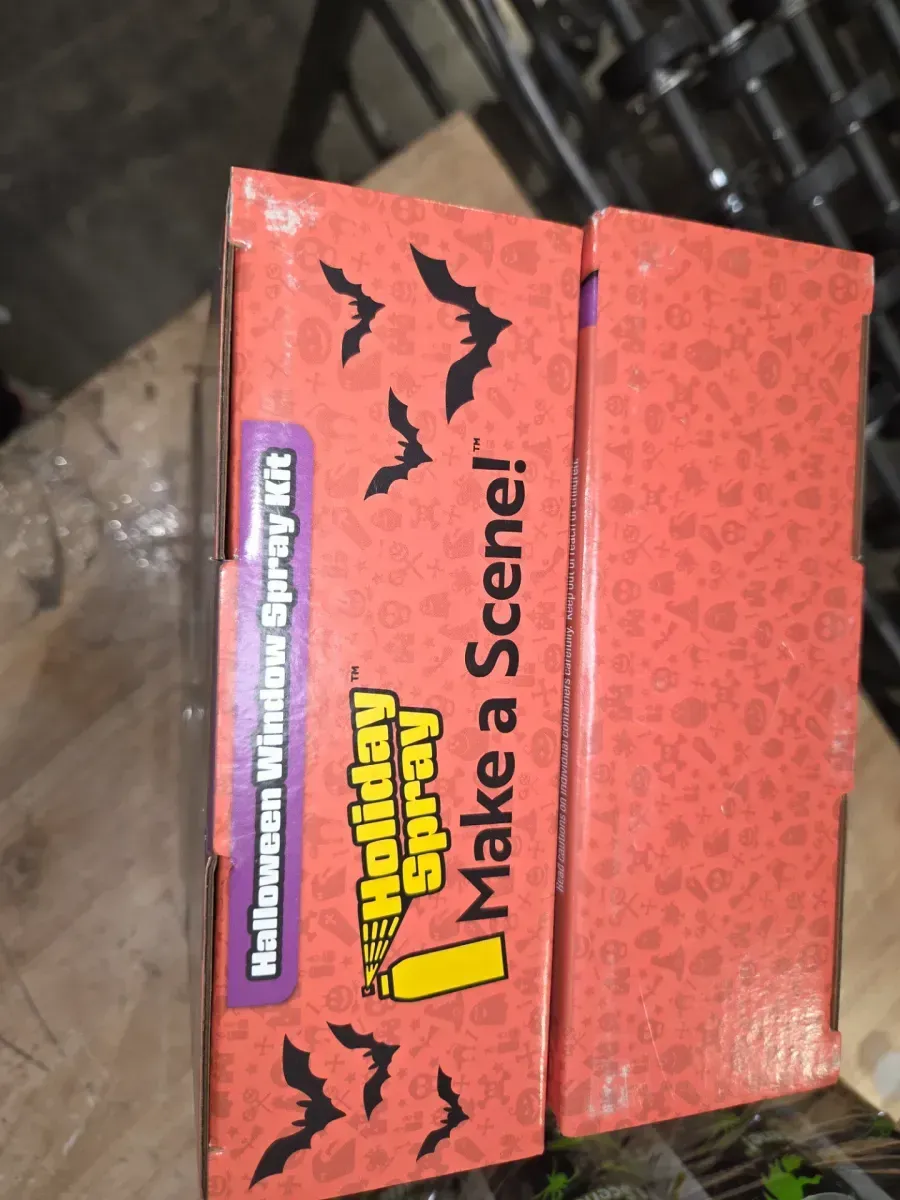 *** PACK OF 2***Halloween Chalk Spray Kit Window Decor - image 5