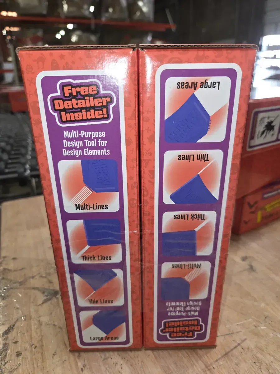 *** PACK OF 2***Halloween Chalk Spray Kit Window Decor - image 5