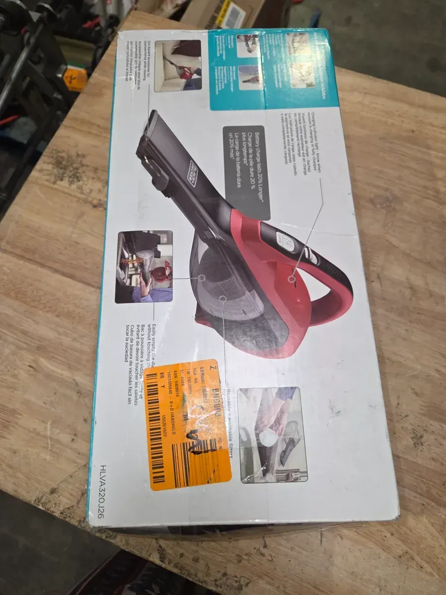 ***It doesn't come with the charger.***BLACK+DECKER dustbuster AdvancedClean Cordless Hand Vacuum HLVA320J26 - image 4