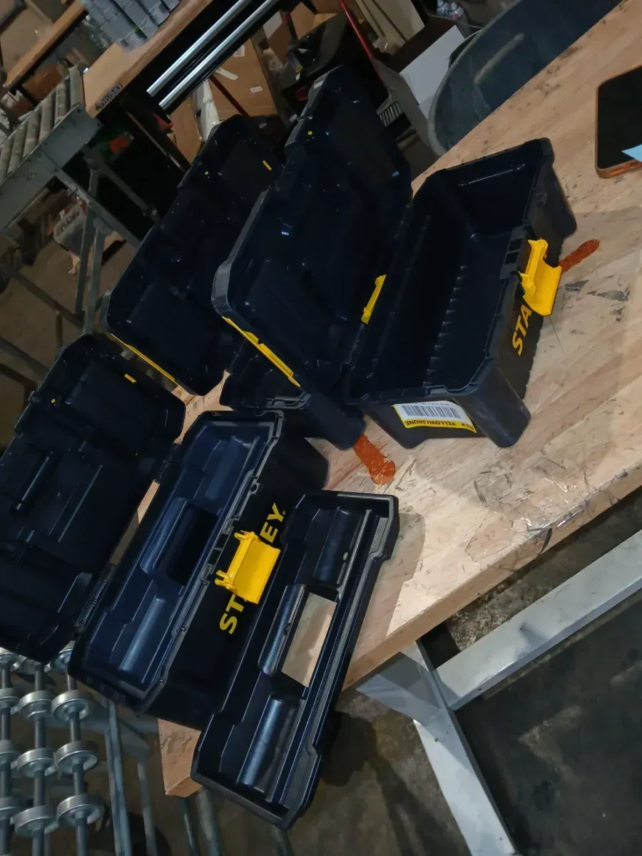 *** Pack of 3 *** 12-1/2 in. 1 Gallon Essential Tool Box with Lid Organizers - image 6