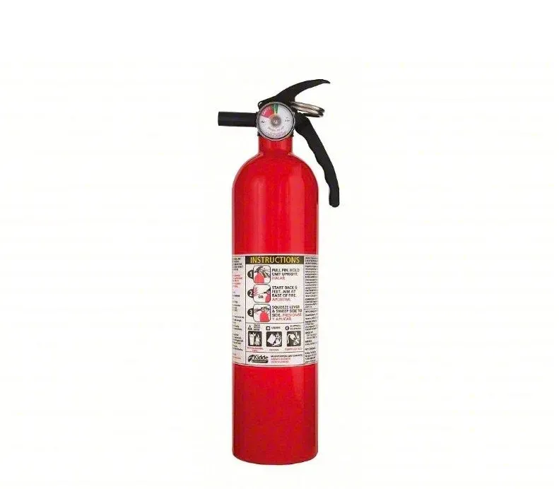 KIDDE Fire Extinguisher: 2.5 lb Extinguisher Capacity, 1A:10B:C, Monoammonium Phosphate - image 1