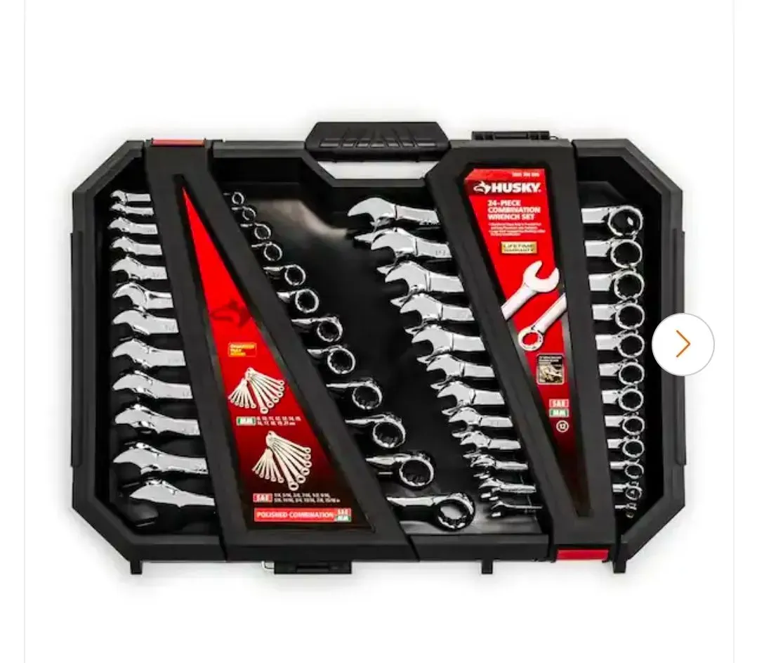 24-Piece SAE/Metric Combination Wrench Set - image 1