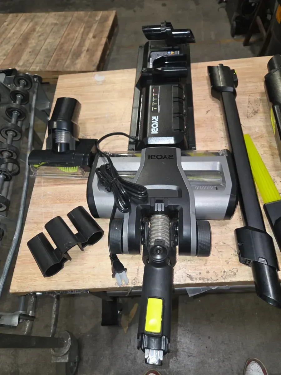 ***It is missing the charger.***ONE+ HP 18V Brushless Cordless Advanced WHISPER Series Stick Vacuum Kit with Hand Vacuum, 4.0 Ah Battery, and Charger - image 6
