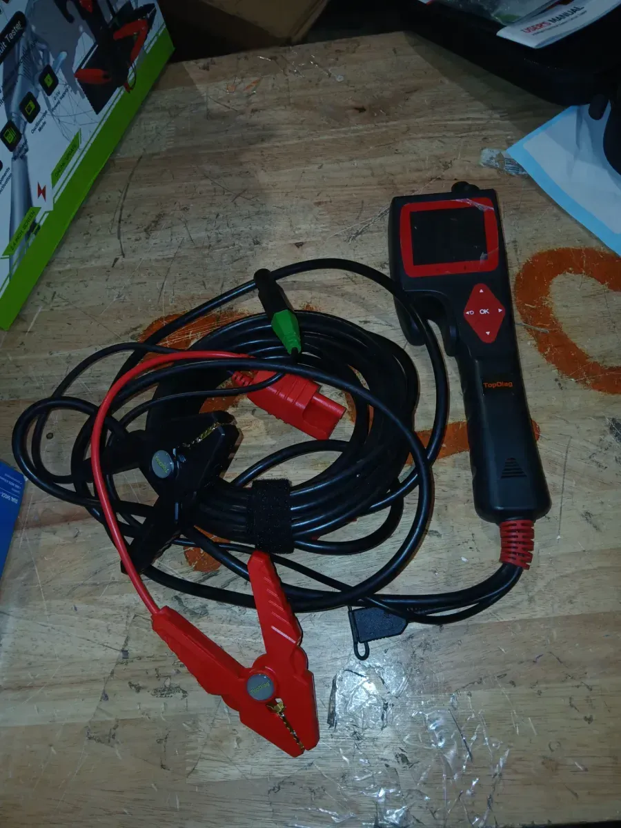 TopDiag P200 Smart Hook Power Probe Car Circuit Analyzer 9V-30V Injector Tester - image 2