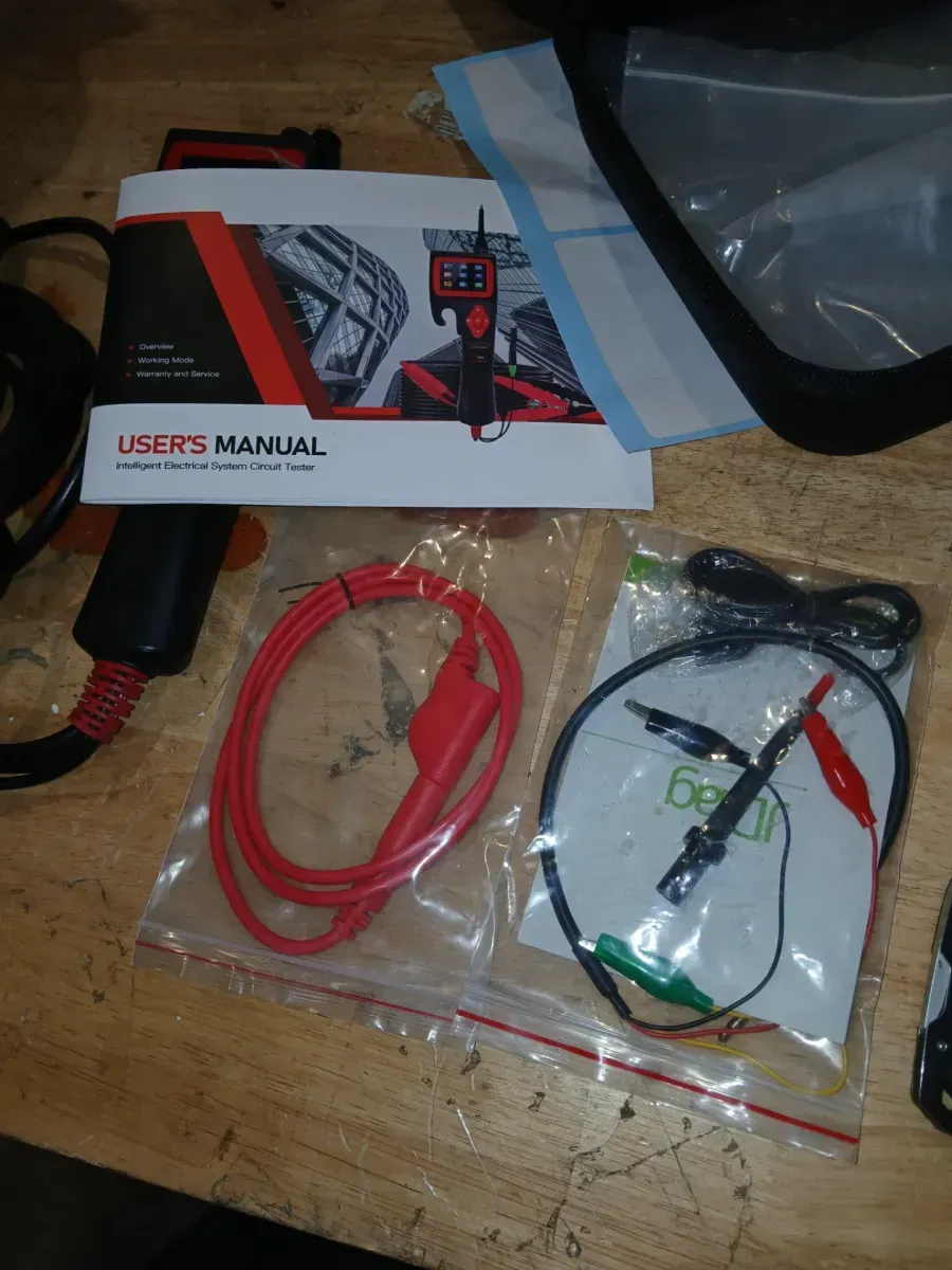TopDiag P200 Smart Hook Power Probe Car Circuit Analyzer 9V-30V Injector Tester - image 3