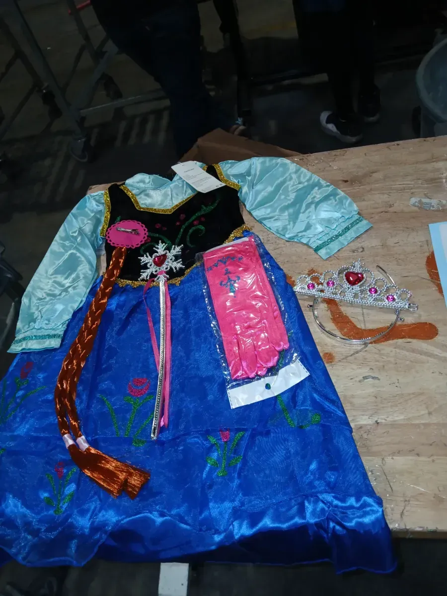 *** Age grade 3+ *** Disney Anna Costume for Kids – Frozen - image 3