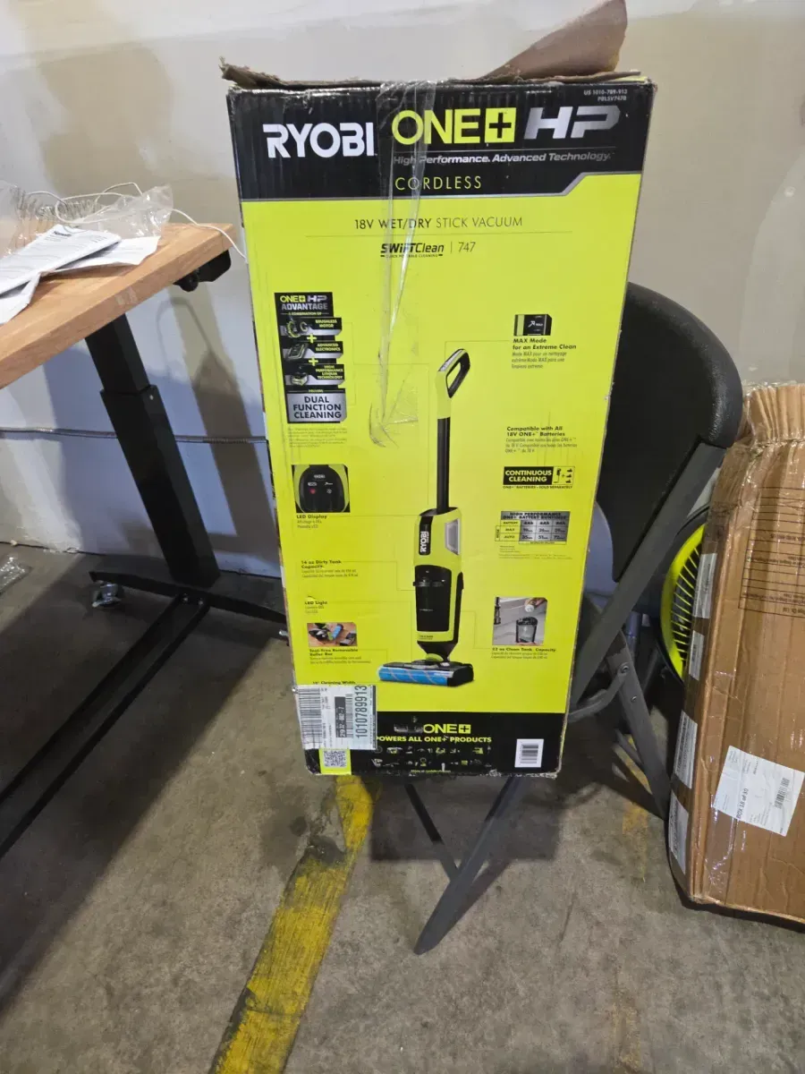 **non functional **ONE+ HP 18V Cordless SWIFTClean Wet/Dry Stick Mop and Vacuum (Tool Only) - image 2