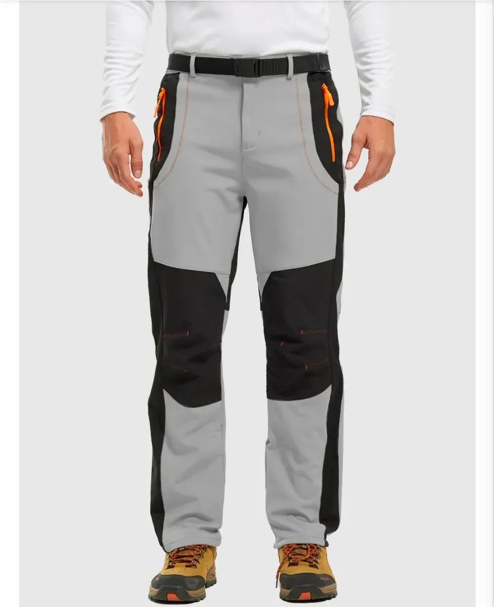 *** Seze L *** Men's Outdoor Snow Ski Water Resistant Fleece Lined Pants - image 1