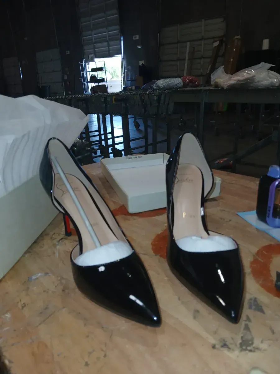 *** Size 8.5 *** Iriza 85 mm Pumps – Patent Calfskin – Black – Women - image 2