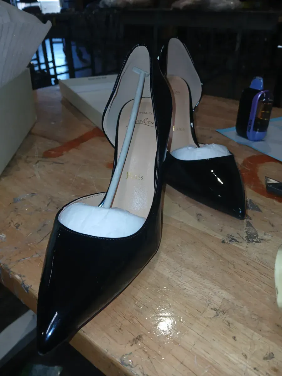 *** Size 8.5 *** Iriza 85 mm Pumps – Patent Calfskin – Black – Women - image 4