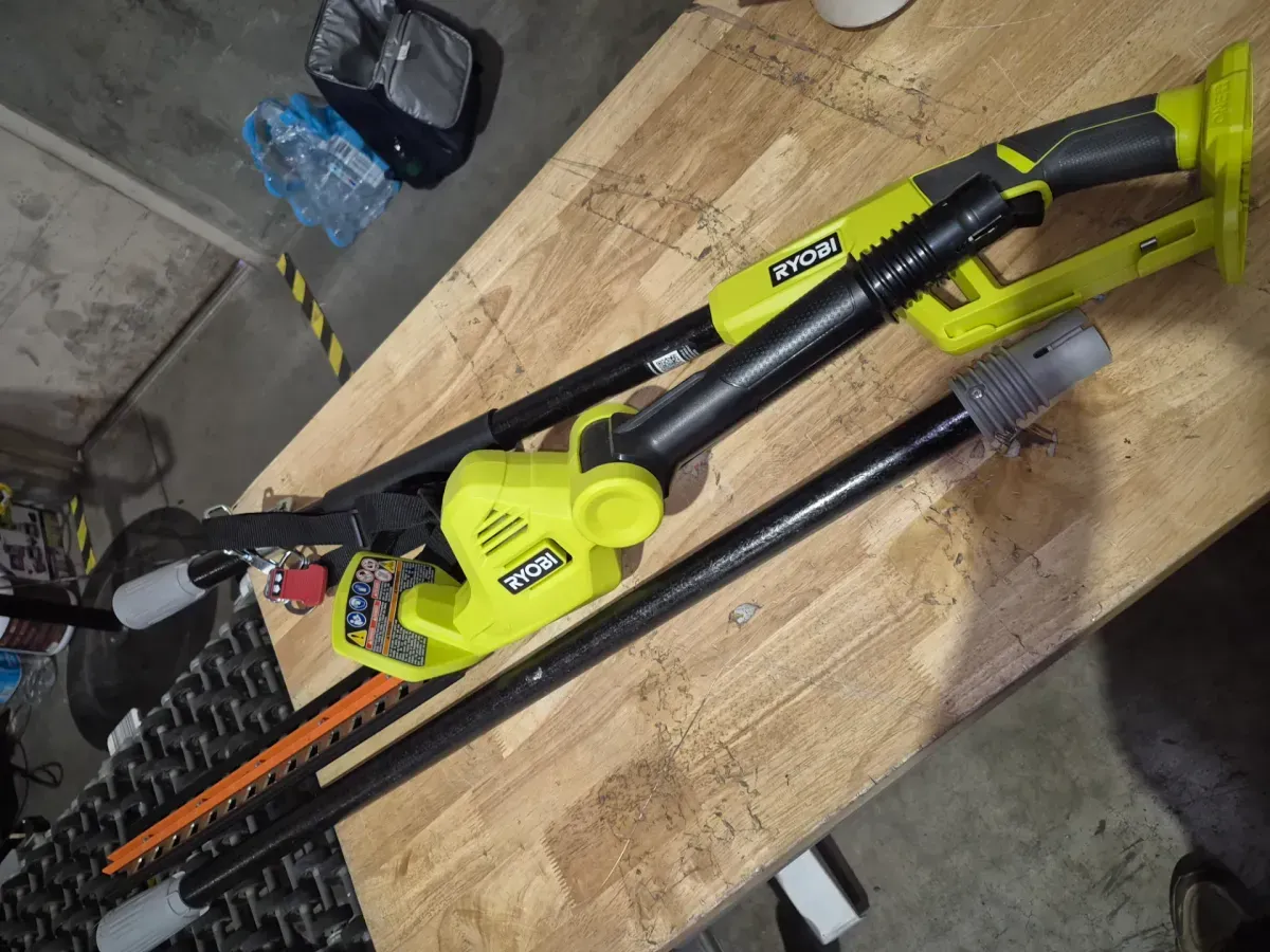*** It is missing the battery and charger.*** ONE+ 18V 18in. Cordless Battery Pole Hedge Trimmer (Tool Only) - image 5