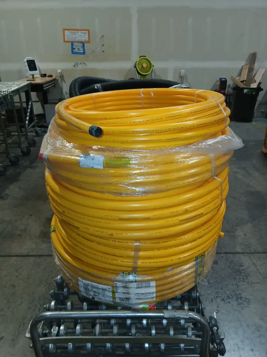 *** Pack of 5 *** HOME-FLEX 3/4 in. IPS x 250 ft. DR 11 Underground Yellow Polyethylene Gas Pipe - image 2