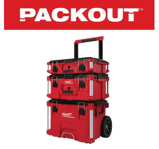 PACKOUT 22 in. Rolling Tool Box, 22 in. Large Tool Box and 22 in. Medium Tool Box ProSystem Low Profile Handle - image 1