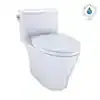 TOTO Nexus One-Piece Elongated 1.28 GPF Toilet, Cotton White (MS642124CEFG) - image 1