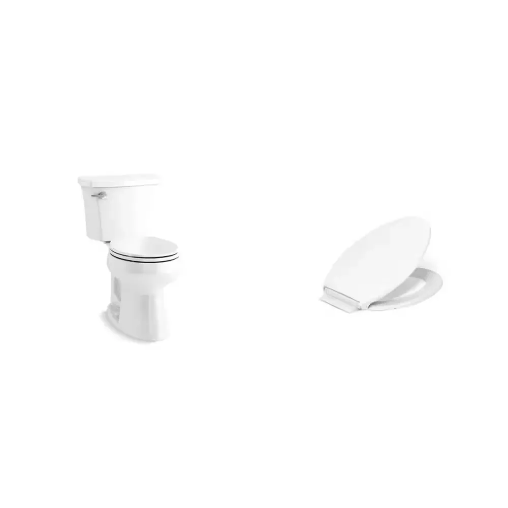 Cachet Elongated Toilet Seat in White - image 2