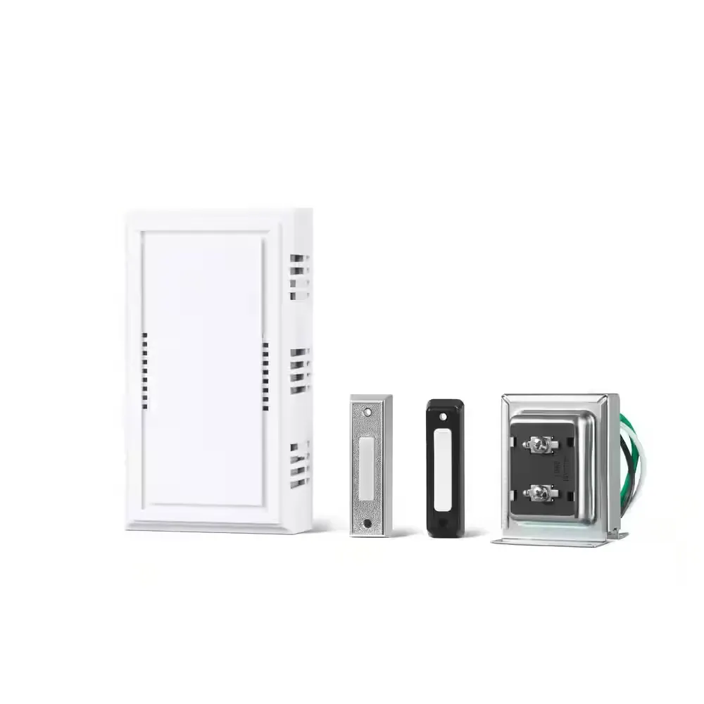 Wired Deluxe Contractor Doorbell Kit with 2 Wired Push Buttons - image 2