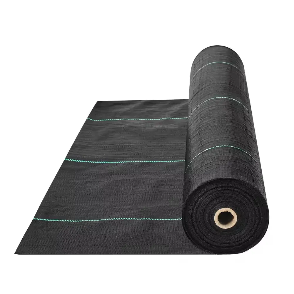 Weed Barrier Landscape Fabric 6 Ft. x 300 Ft. Premium Heavy Duty 3O Z Woven Weed Control Fabric Underlayment - image 1