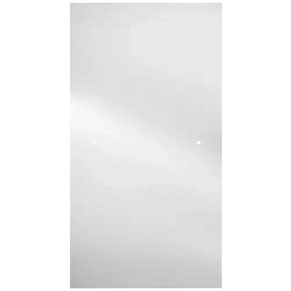 27-3/8 in. x 63-1/8 in. x 1/4 in. (6mm) Frameless Pivoting Shower Door Glass Panel in Clear (For 30-33 in. Doors) - image 1